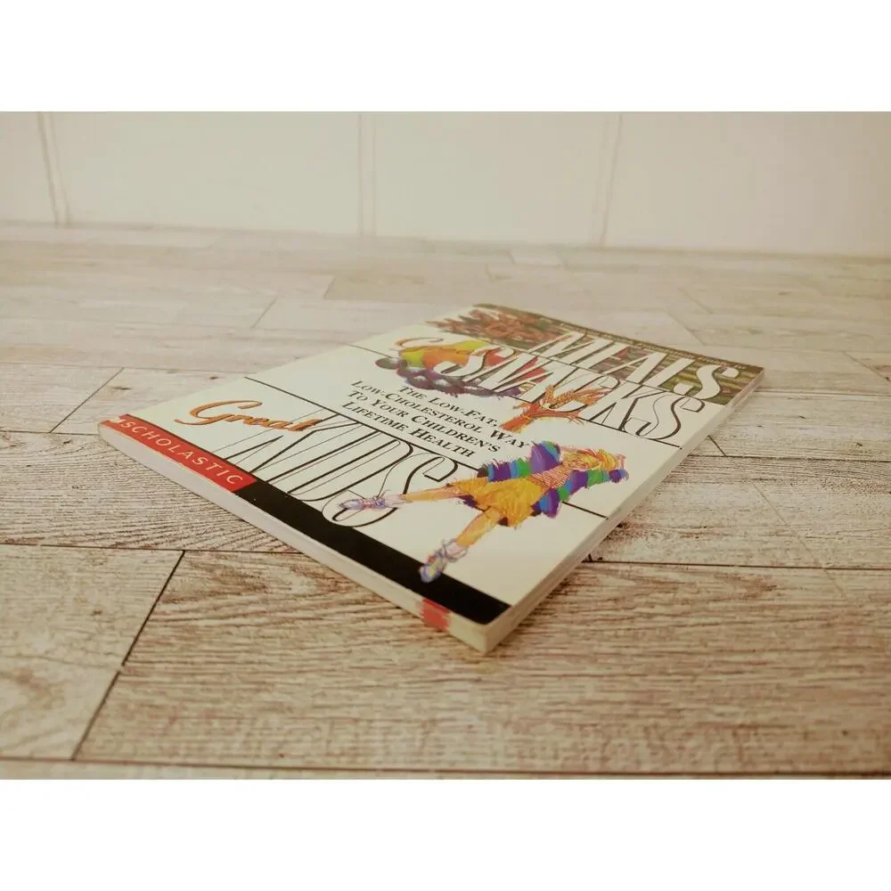 Great Meals Great Snacks Great Kids American Health Foundation Cookbook 1989 Vtg